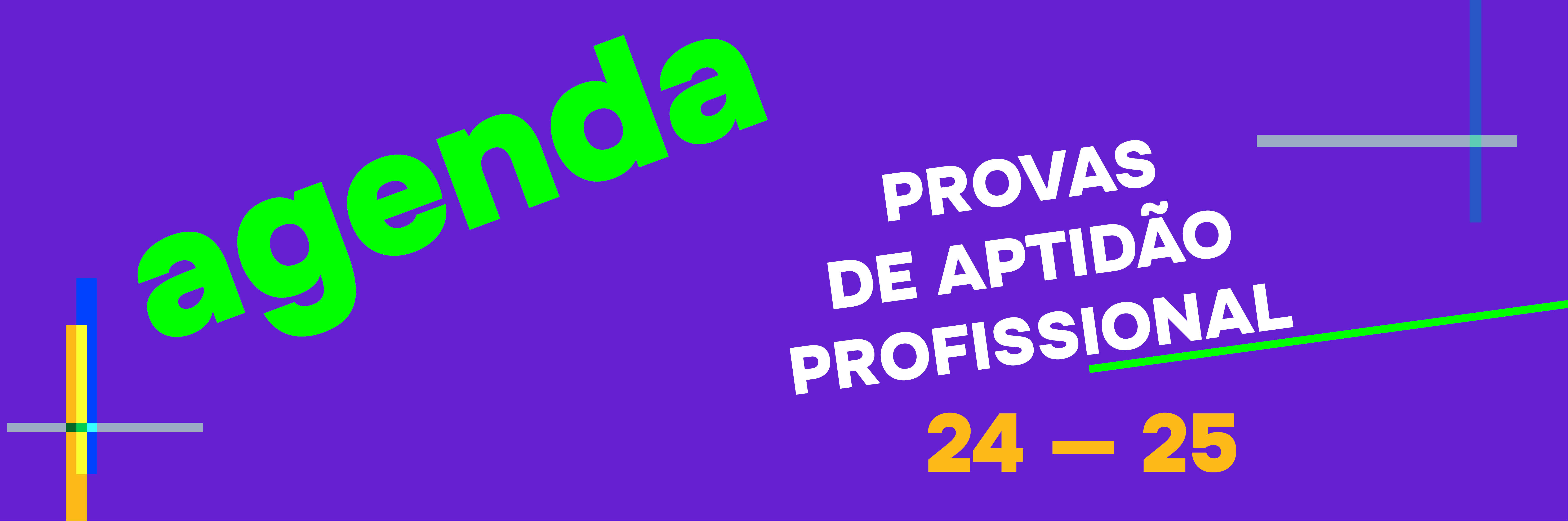 Agenda | Provas de Aptidão Profissional 24/25